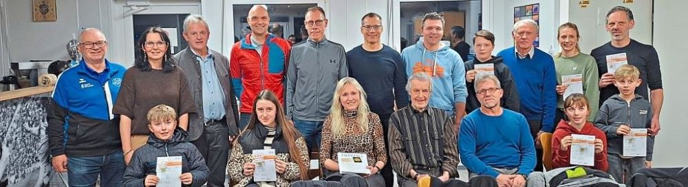 Sie haben das Sportabzeichen geschafft