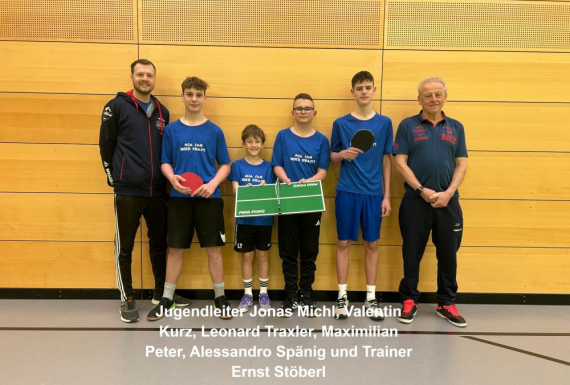 Tischtennis: Herren V und Jugendmannschaft schaffen Aufstieg
