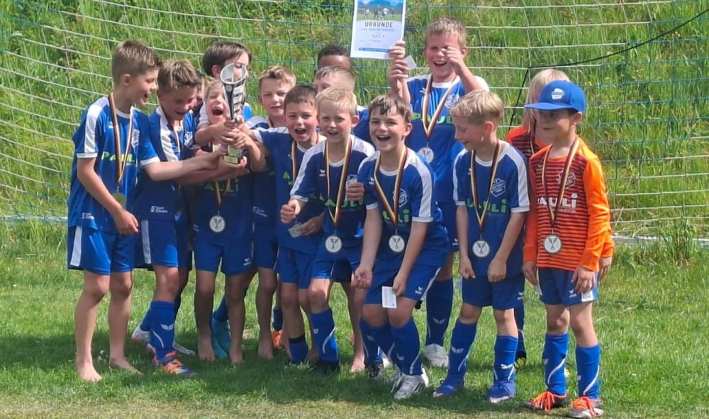F-Junioren gewinnen das Pfingstturnier in Hohenau