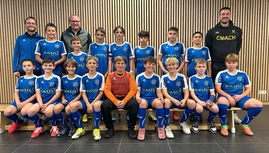 Neue Dressen für unsere D-Jugend – DANKE, Werner Pauli!