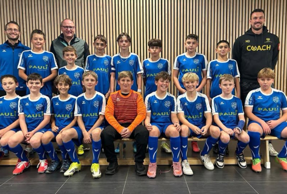 Neue Dressen für unsere D-Jugend – DANKE, Werner Pauli!